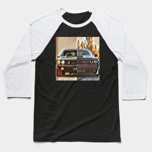 Evolution Dodge Challenger Baseball T-Shirt